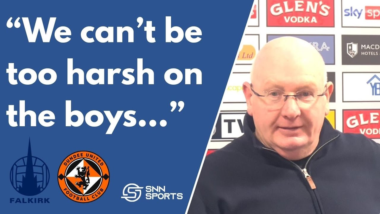 John McGlynn Reacts | Falkirk 2-3 Dundee United 