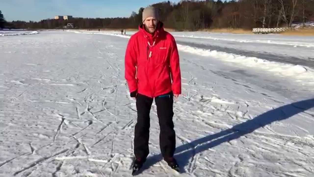 Långfärdsskridskor teknik