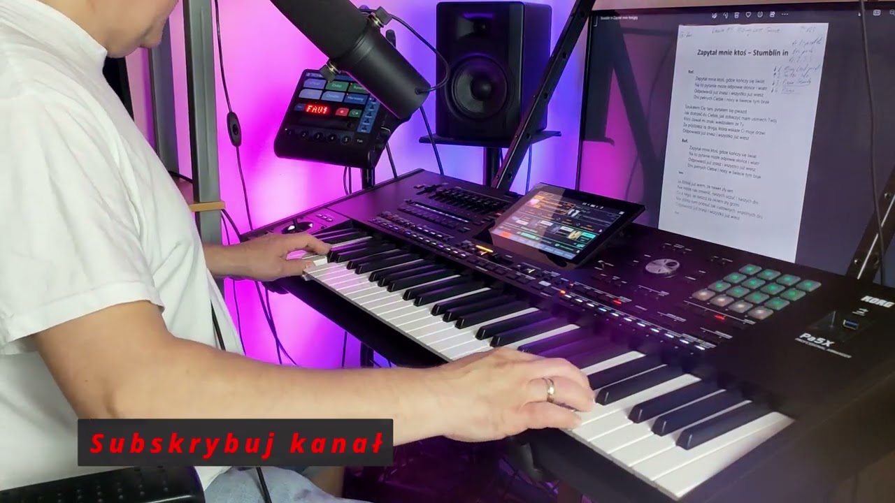 Zapytał mnie ktoś (Stumblin in)-cover. Rysmus-music. Korg Pa 5x.