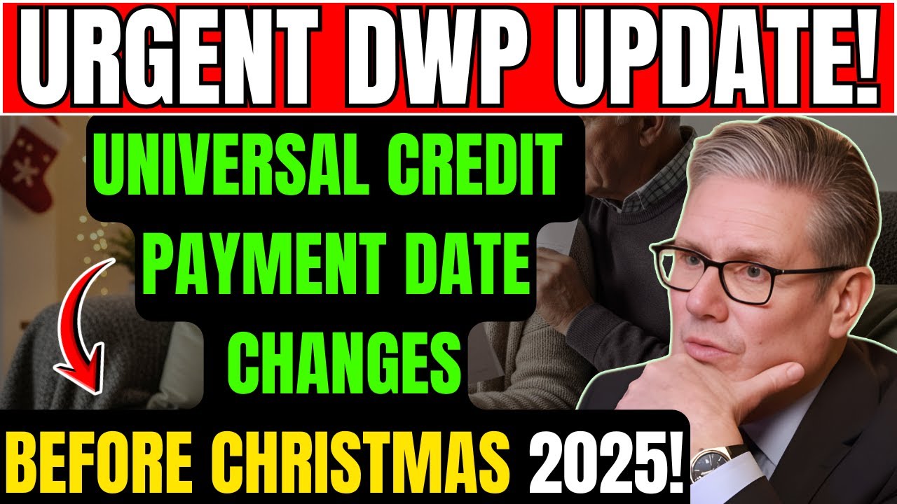 📅 DWP подтверждает изменение даты выплаты универсального кредита до Рождества 2025 года!
