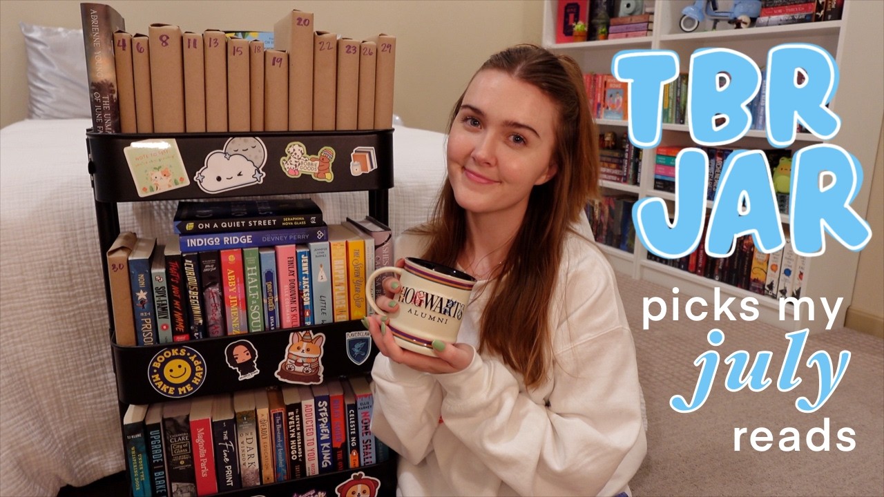 tbr jar picks my July reads 🍒☀️🍉