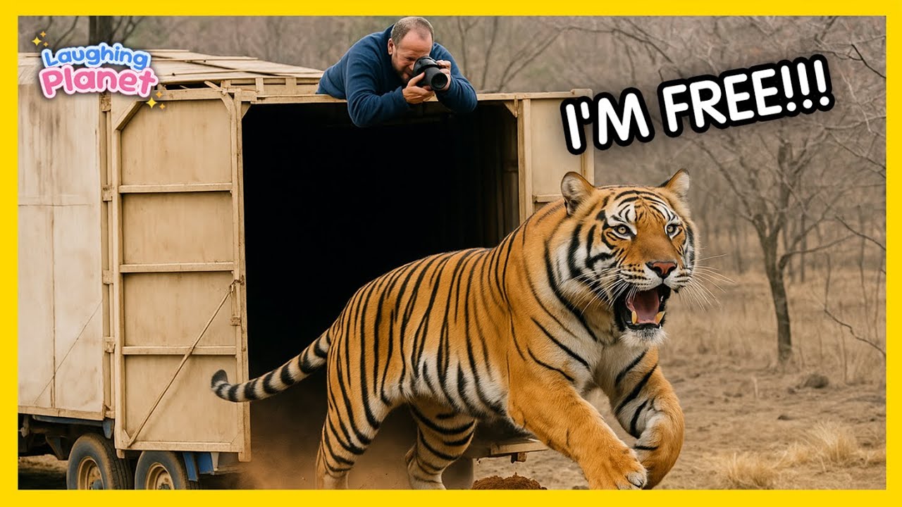 🐾🎬Emotional Moments of Animals Being Freed for the First Time🕊️