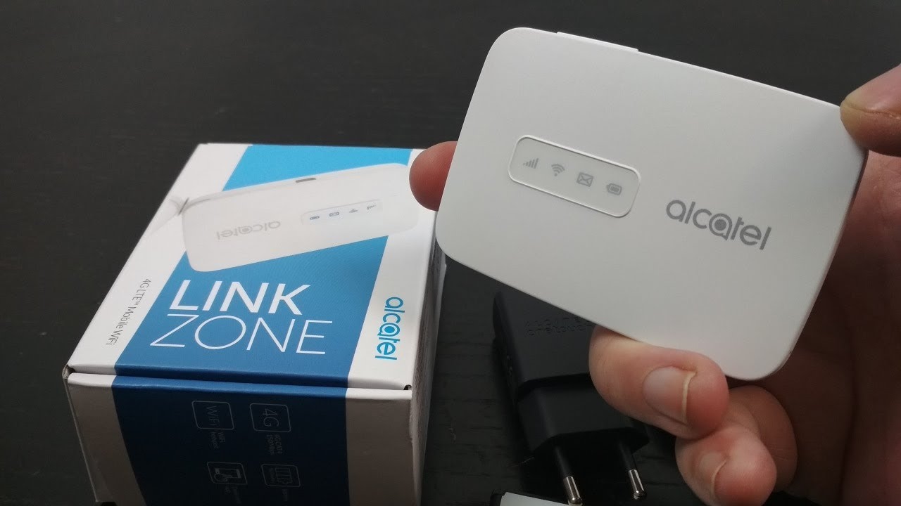 Alcatel MW40V-4G LTE Hotspot Wi-Fi LTE (UNBOXING)