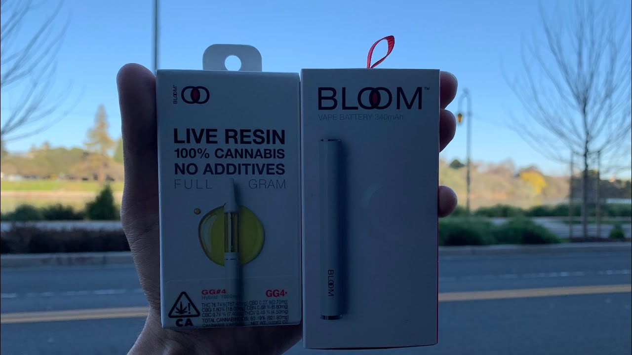 Gorilla Glue #4 Live Resin Cartridge Review (BLOOM)