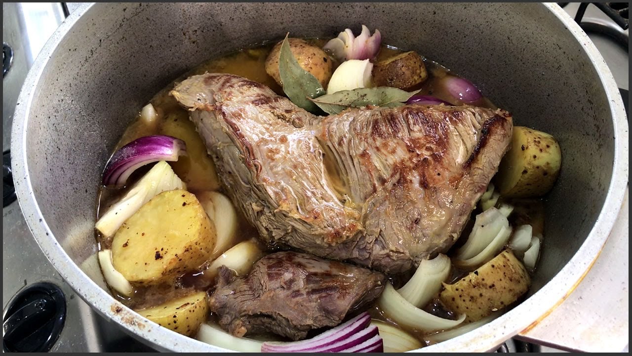 COLITA de CUADRIL a la CACEROLA - RECETA FACIL