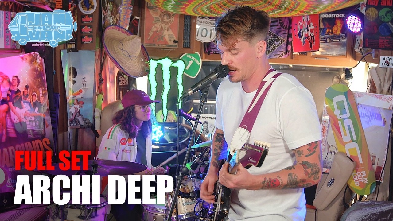 Archi Deep | Jam in the Van | Indie Alt Rock (Full Set 2025)