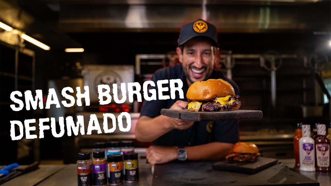 Como Fazer Smash Burger Defumado | Netão Bom Beef