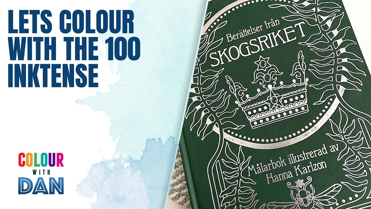 Let’s colour with the new 100 inktense!