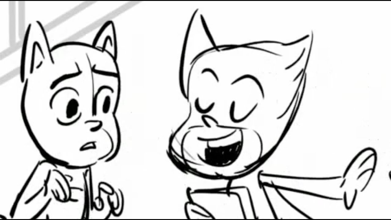PJ Masks - Supersonic Owlette - Storyboard Animatic