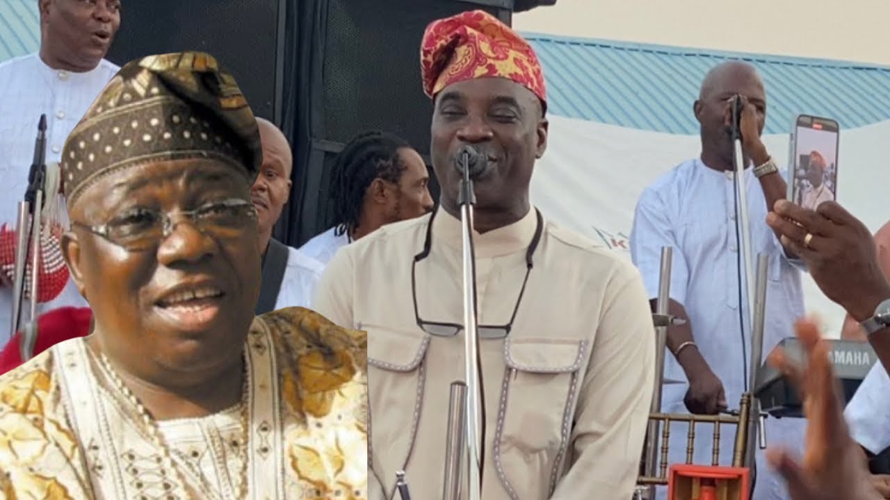 Moment K1 De Ultimate Sings Sikiru Ayinde Barrister Song As He Sights Osolo Of Isolo