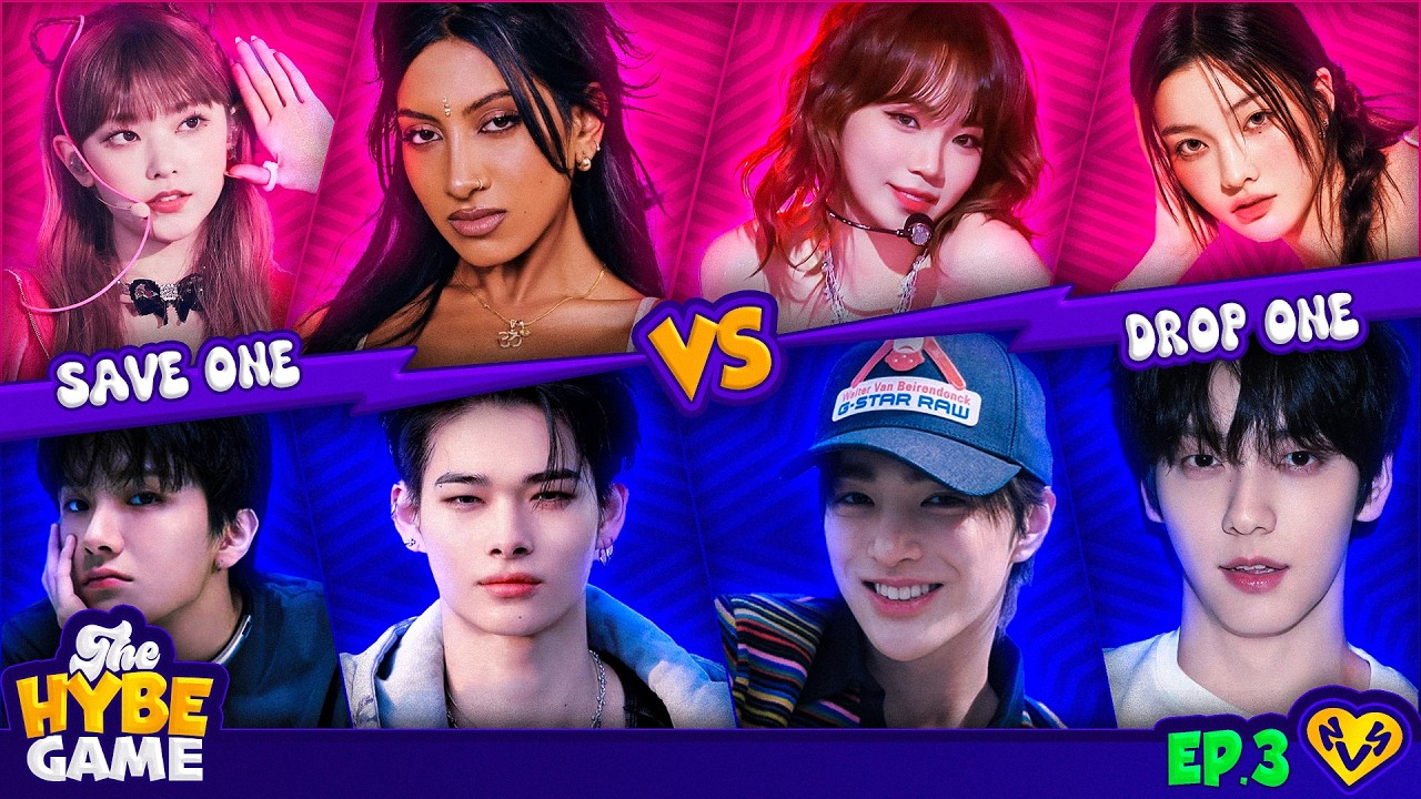 THE HYBE GAME EP.3 | Save One, Drop One Challenge (Songs, Groups & Idols)