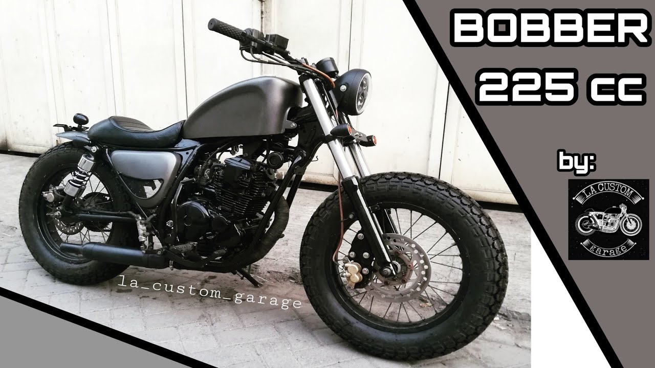 Custom motor yamaha SCORPIO menjadi bobber! Tampilan makin GARANG!