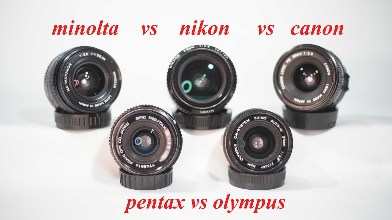 Timeless 28mm lenses compared #vintagelens #photography