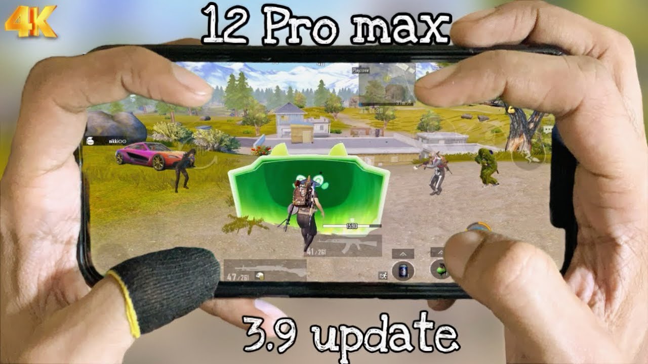 IPHONE 12 PRO MAX HANDCAM IN 2025🔥| 4.0 Update | BGMI Gaming Test