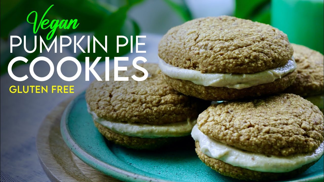 I make these VEGAN PUMPKIN PIE COOKIES once a week! (gluten-free)
