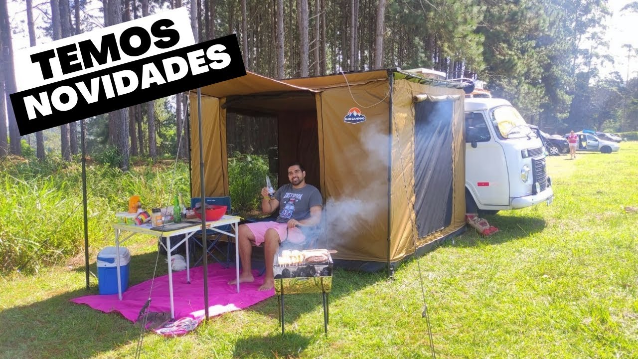 Novidades da Kombi Chico no nosso primeiro camping!
