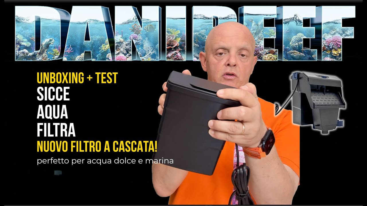 NUOVO filtro a cascata Sicce Aqua Filtra – Recensione e unboxing