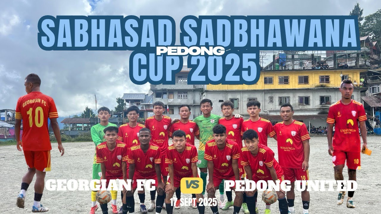 GEORGIAN FC 🆚  UNITED PEDONG | SABHASAD SADBHAWANA CUP 2024 1st round match 