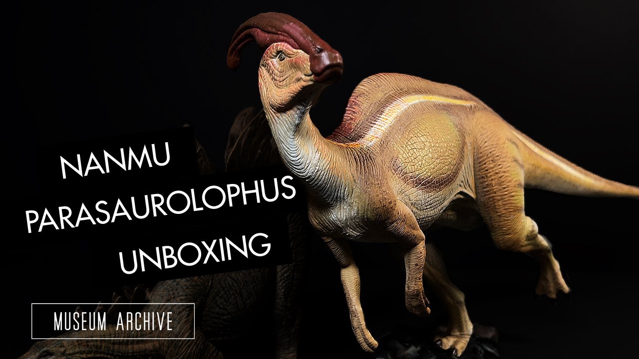 Nanmu Dinosaur Parasaurolophus Running Version Unboxing and Review 4K | Jurassic Park