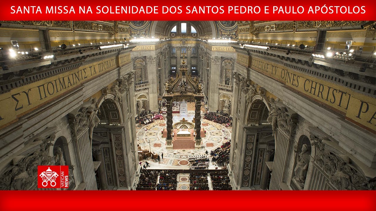 29 de junho de 2023, Santa Missa na Solenidade dos Santos Pedro e Paulo Ap&oacute;stolos | Papa Francisco