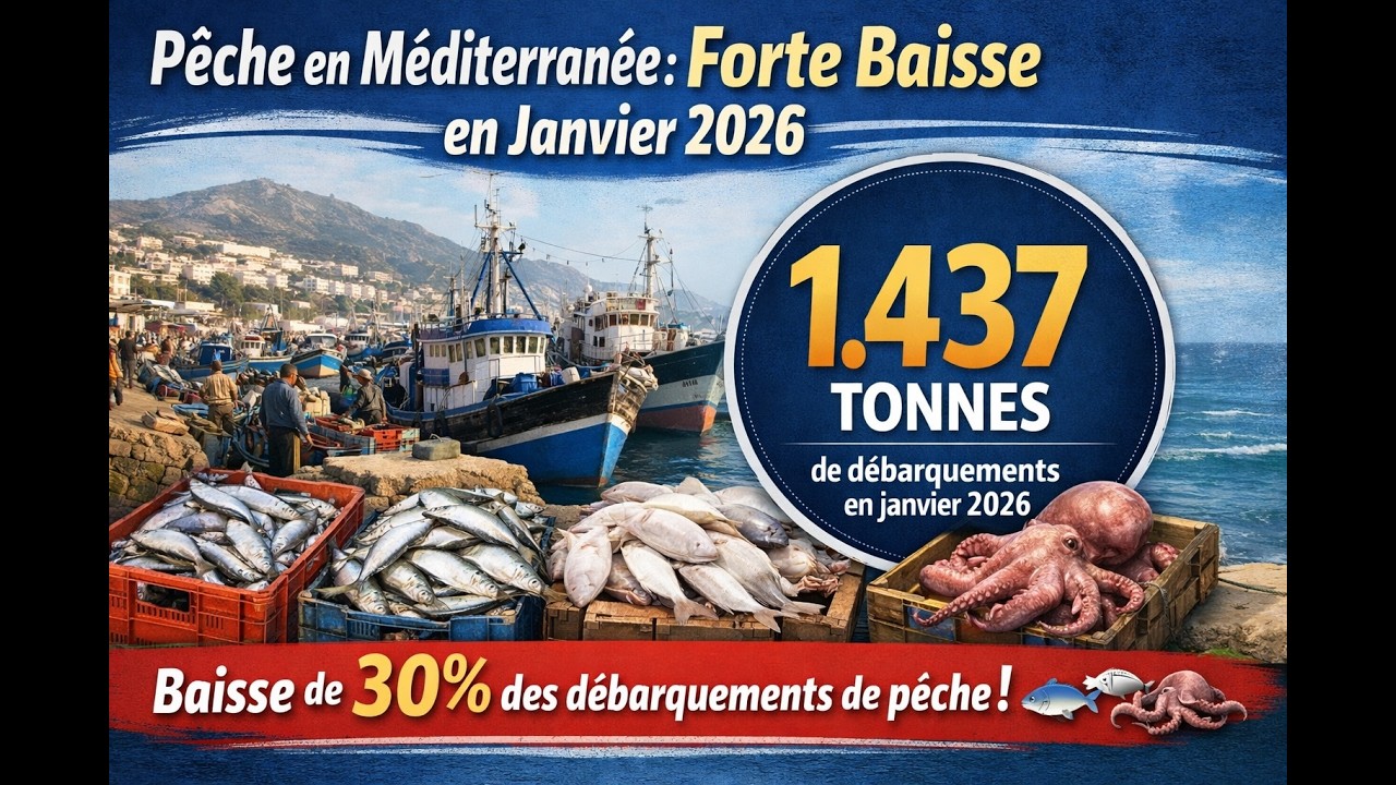 Pêche : forte baisse en Méditerranée