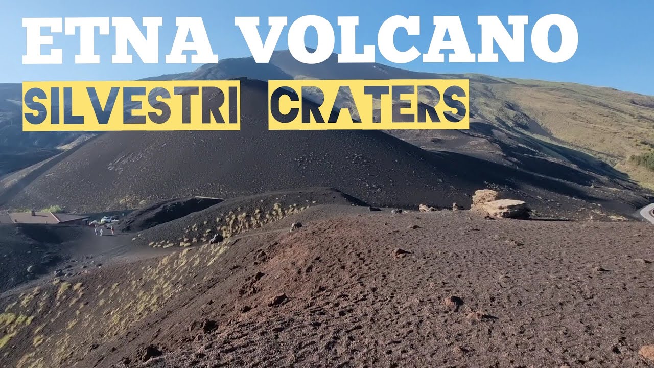 ETNA VOLCANO AT 2000 M 🌋 SILVESTRI CRATERS FROM 1895