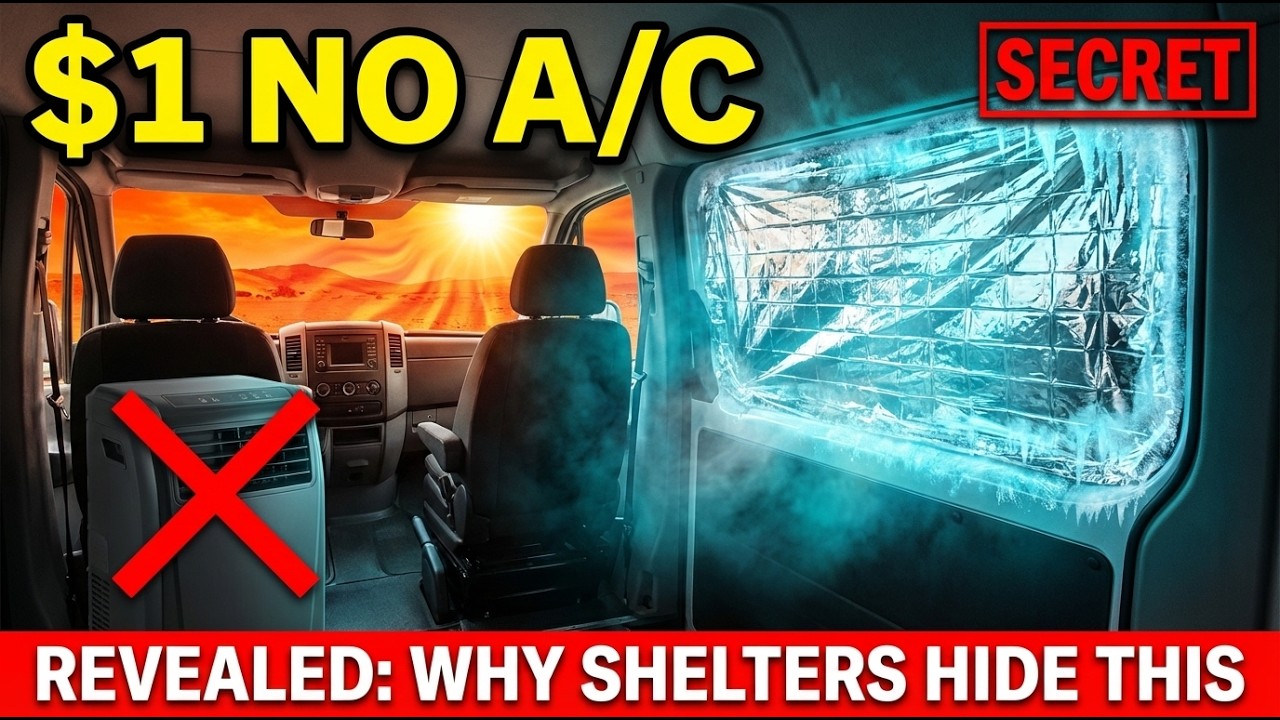 This $1 Item Cools A Van All Day. Why Don't Homeless Shelters Tell You This?