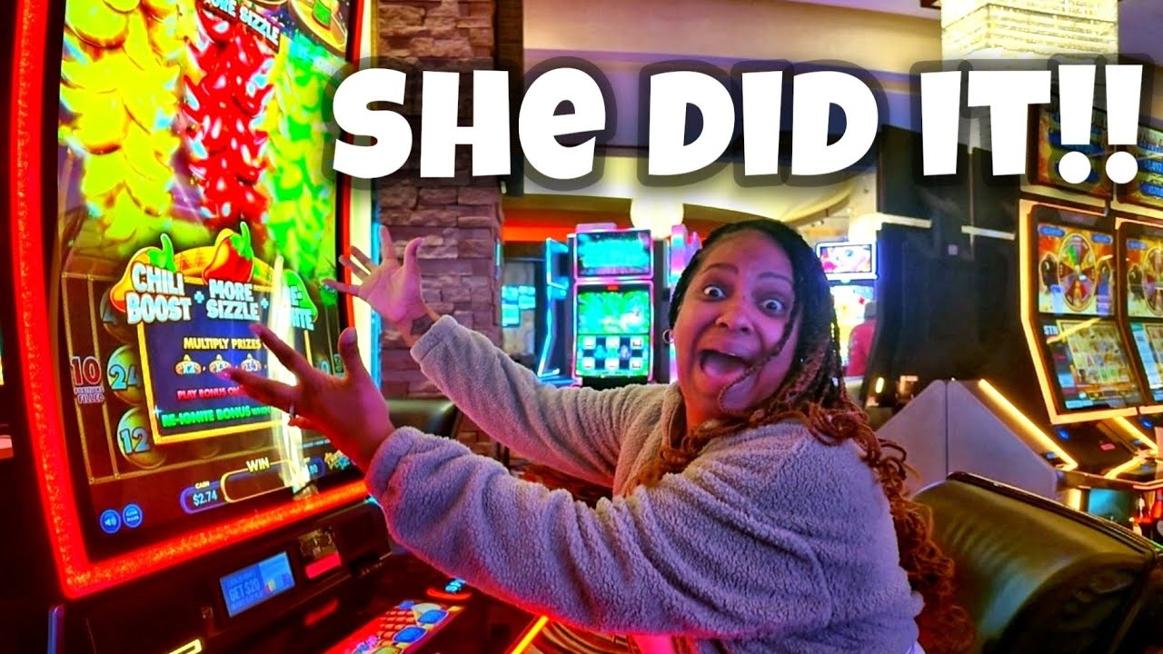 She Did The Impossible On This NEW Slot And Won Huge!!