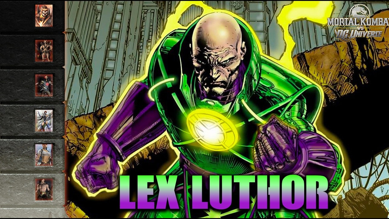Mk Vs Dc Universe Lex Luther Full Arcade Ladder & Ending