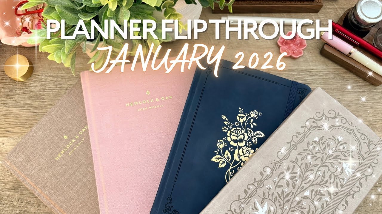 Planner Flip Through - January 2026