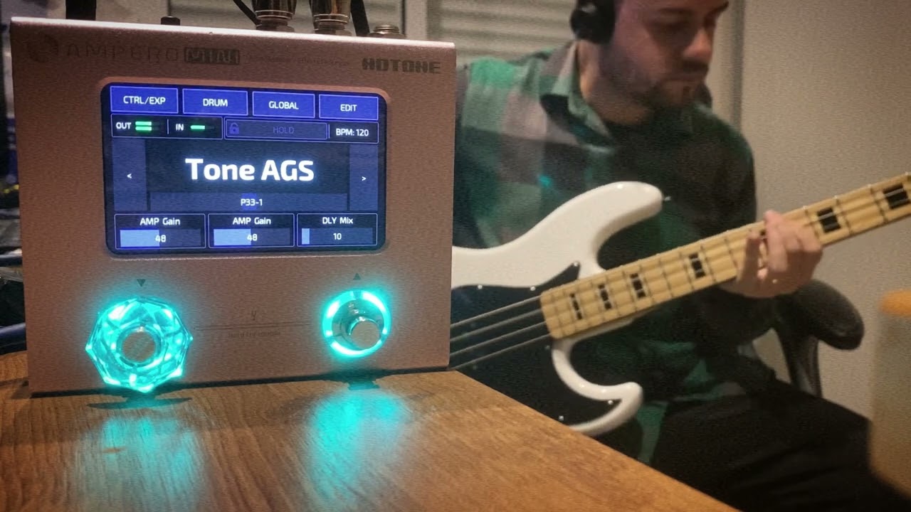 PROMOÇÃO - LEIA A DESCRIÇÃO! / Pack Presets Worship pra Ampero Mini! 💥🤯 | Tone Hammer e Microsynth