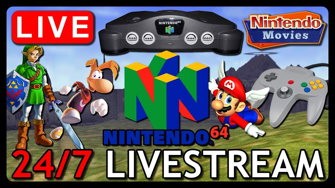 🔴 24/7 Nintendo 64 Games Livestream