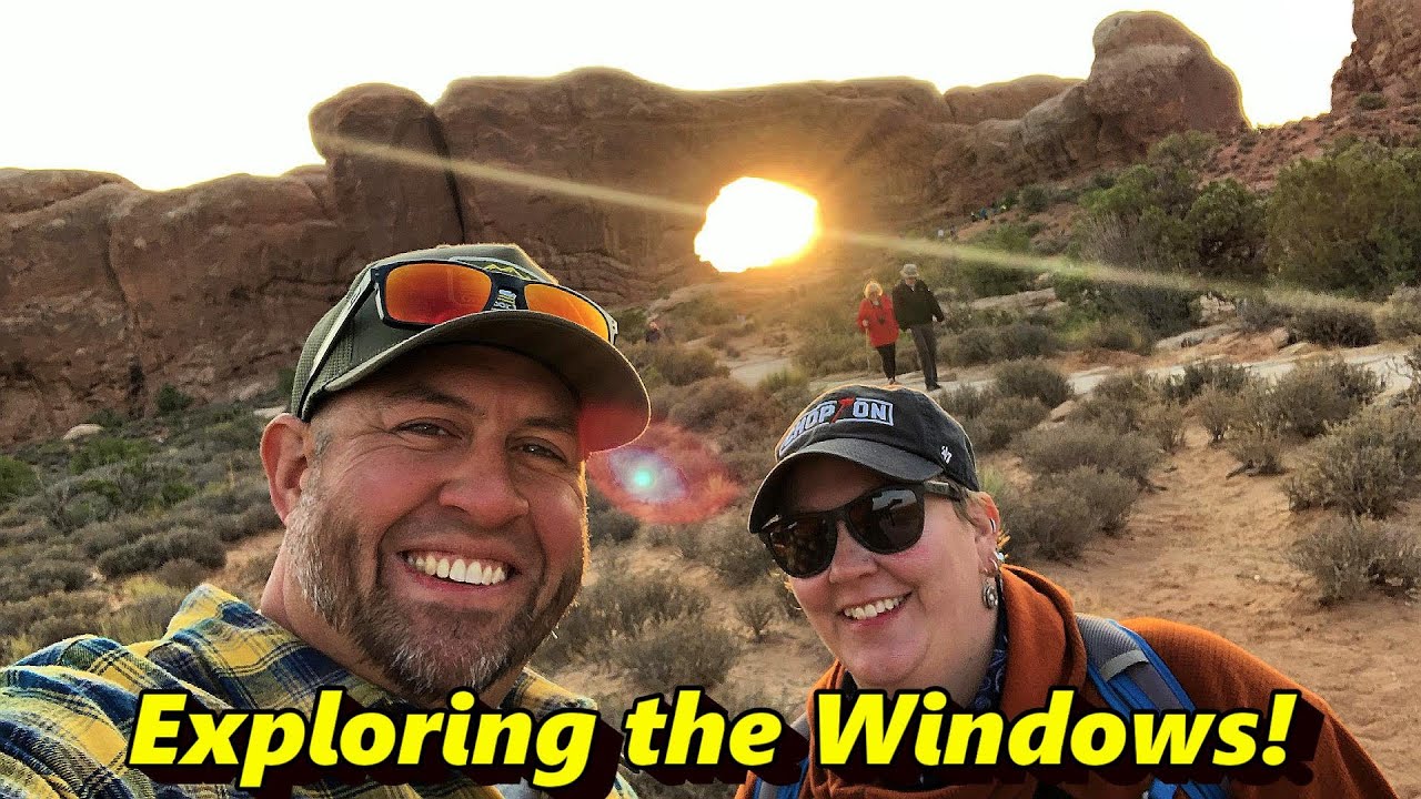North and South Windows, Arches National Park