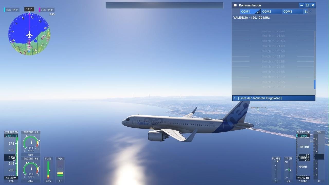 Microsoft Flight Simulator 2024 Valencia to Ibiza