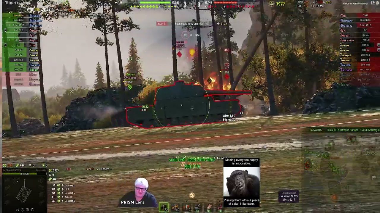 #WorldOfTanks #HirsckaterTD Epic battle, amazing game!