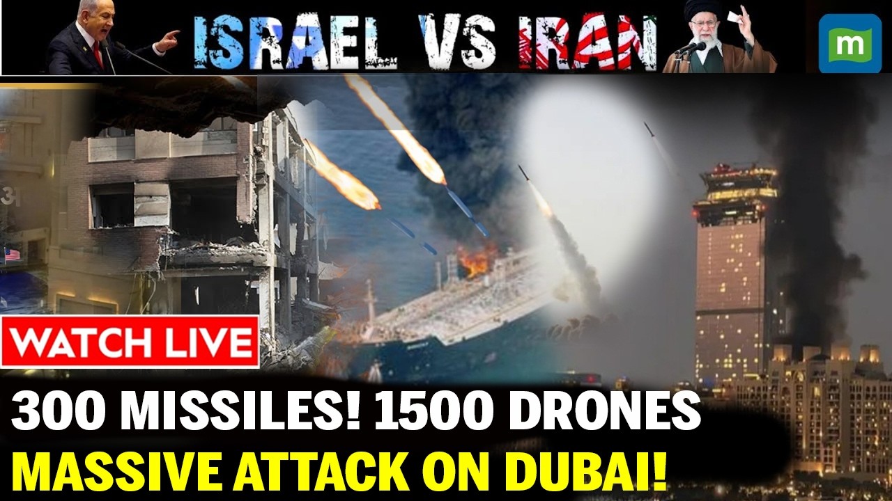 🔴Iran Attacks Dubai News LIVE:  Saudi Arabia intercepts drone; Hezbollah, Israel trade fresh attacks