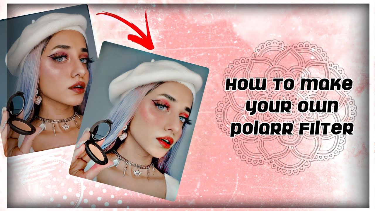 how to make your own polarr filter | soft polarr filter tutorial