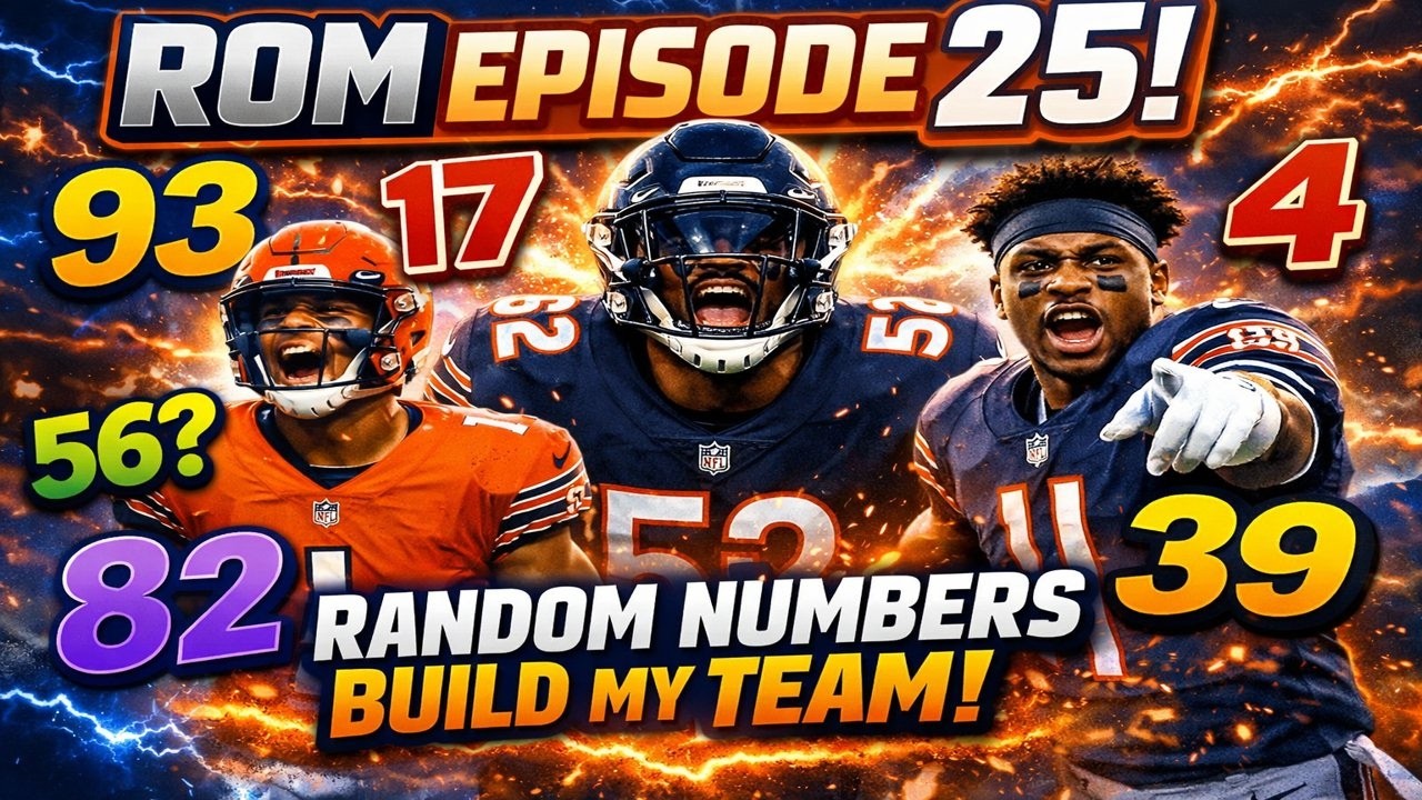 ROM ep  #25 random numbers build my team