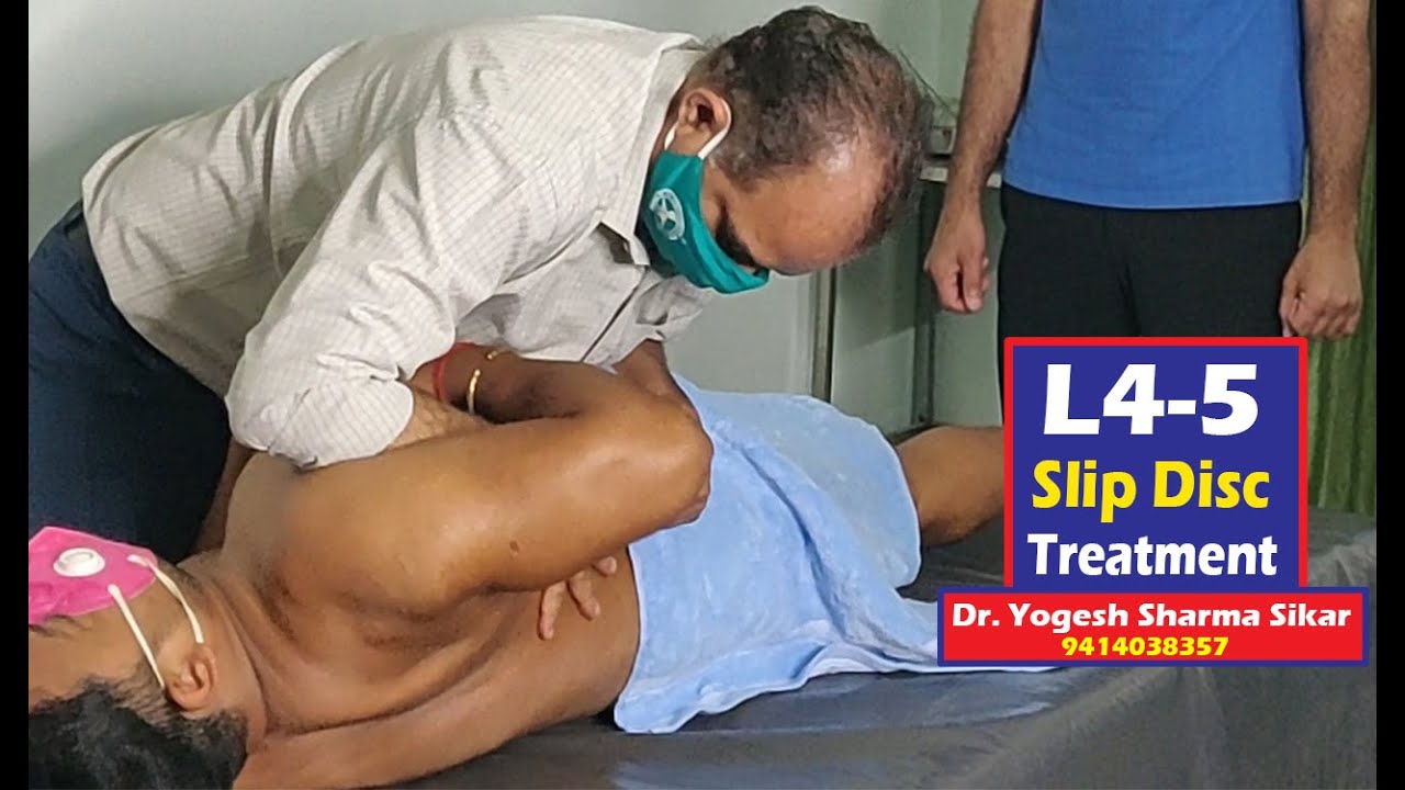 Bareilly: Back Pain & L4-5 Slip Disc Treatment without Surgery in Dr Yogesh Kayakalp Hospital Sikar