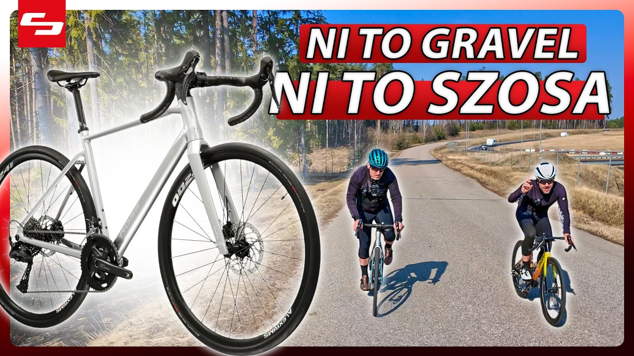 All-Rounder czyli rower szosowy gotowy do jazdy po lesie - czy to już gravel? | Kross Alta 2.0