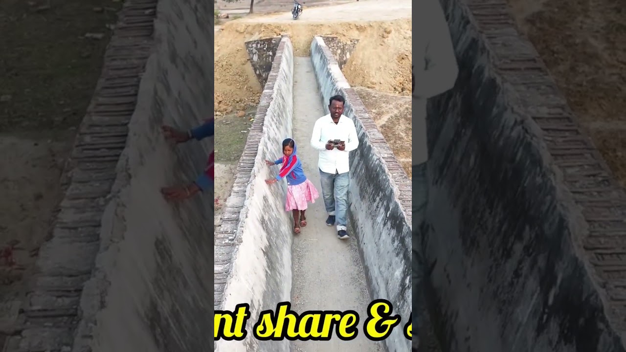 Drone shoot for over foll river Gosaindih