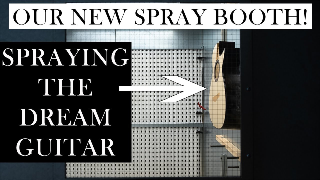 Behind the Scenes: Our Brand New Finishing Room & Dream Guitar Preview!