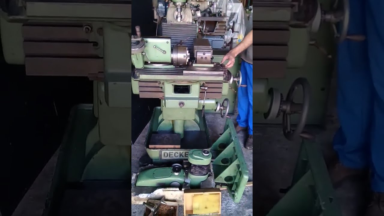 Fresadora Deckel Fp2 Completa Impecável  Commak