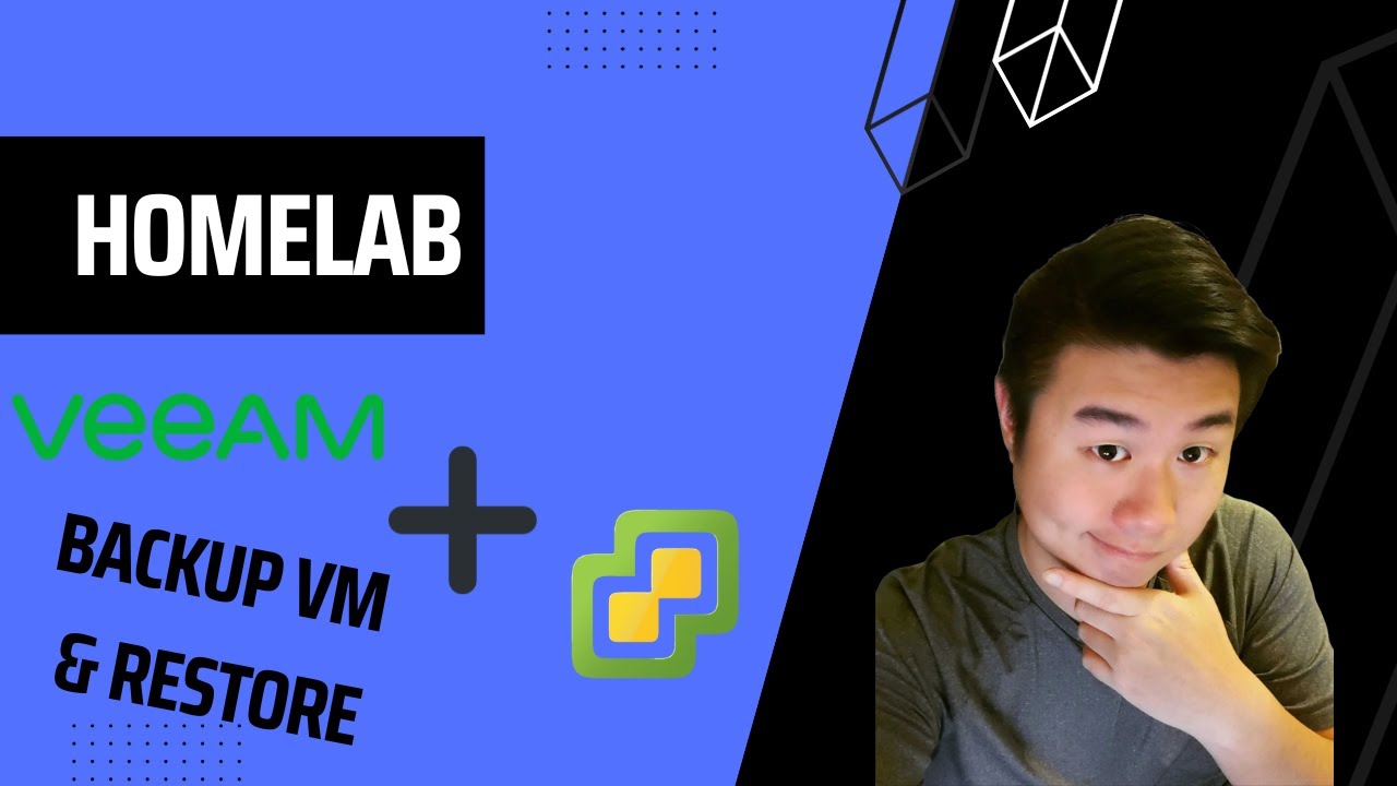 Homelab Series - Veeam  Backup and Restore on Vmware ESXI Virtual Machine