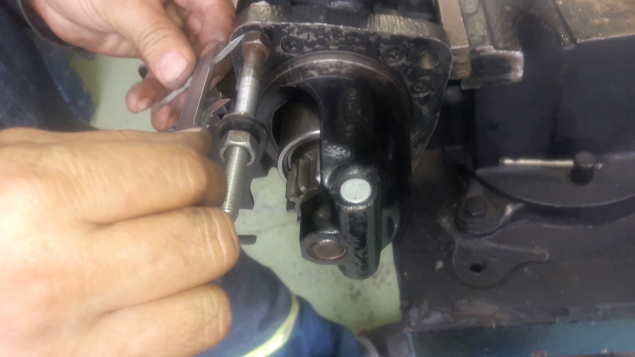 Funcionamiento del Bendix en motor de arranque Delco Remy 2a parte