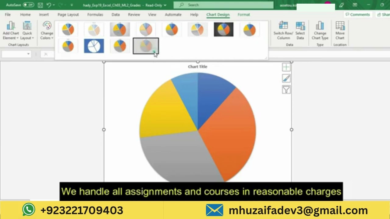 Exp19_Excel_Ch03_ML2_Grades | Excel Chapter 3 Mid-Level 2 &ndash; Grades | @MyitlabSolutionsServices