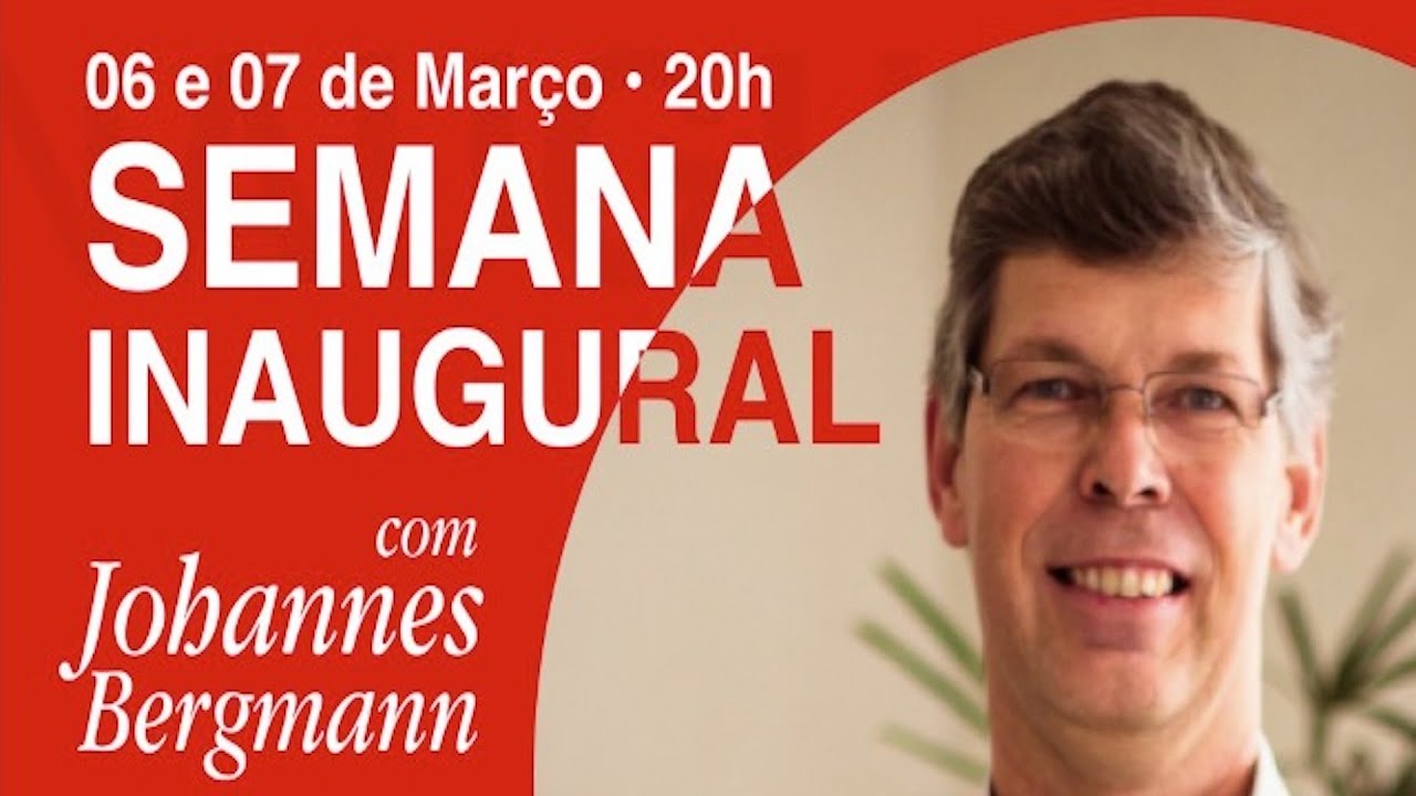 Aula Inaugural STBL 2025 com Johannes Bergamann - Sexta feira