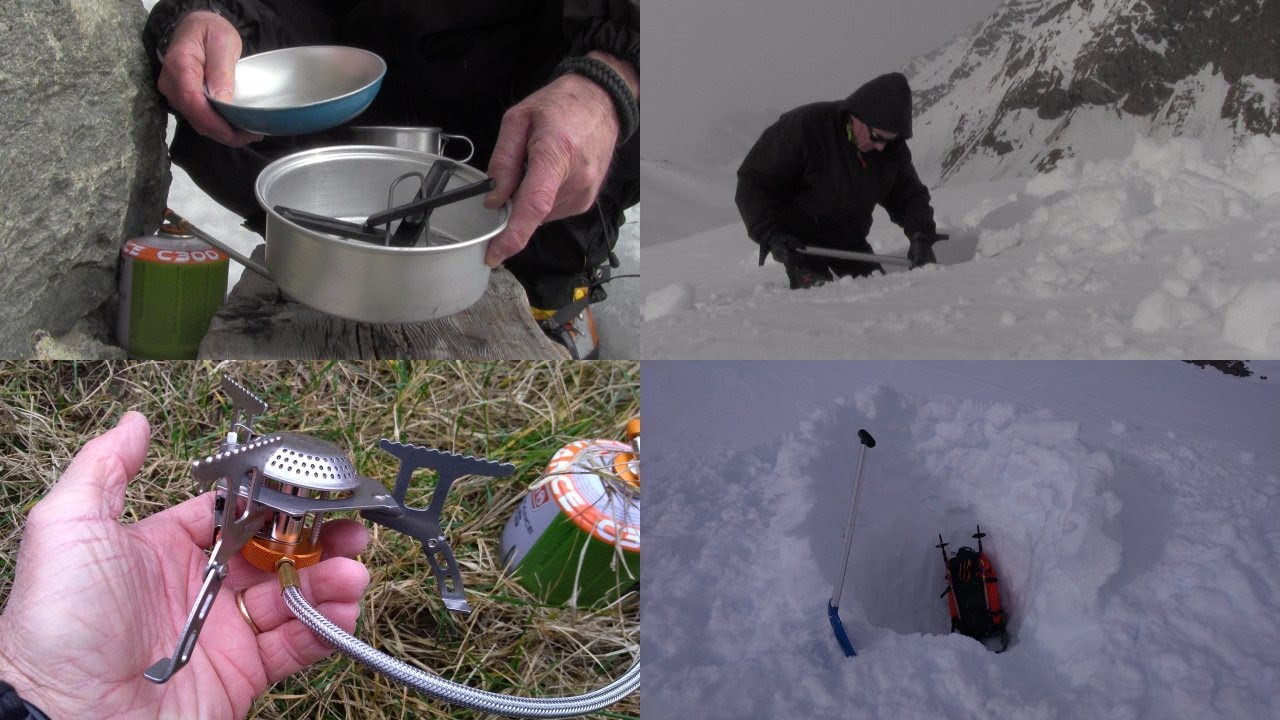 Fornello a gas, Rifugio anti tormenta, Pentolame, Trippa, Caffè, Qualche parola
