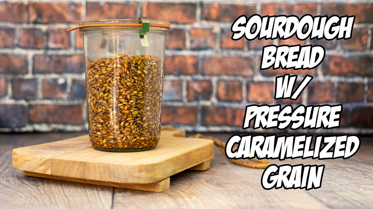 Pressure Caramelized Grain makes Amazing Bread | Foodgeek Baking