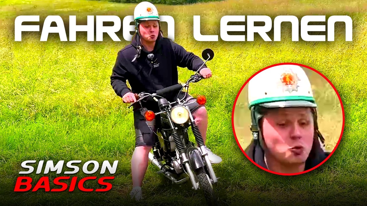 Simson BASICS #1 | Fahren lernen & Einweisung | Anfahren, Schalten & Kuppeln, Moped-Überblick